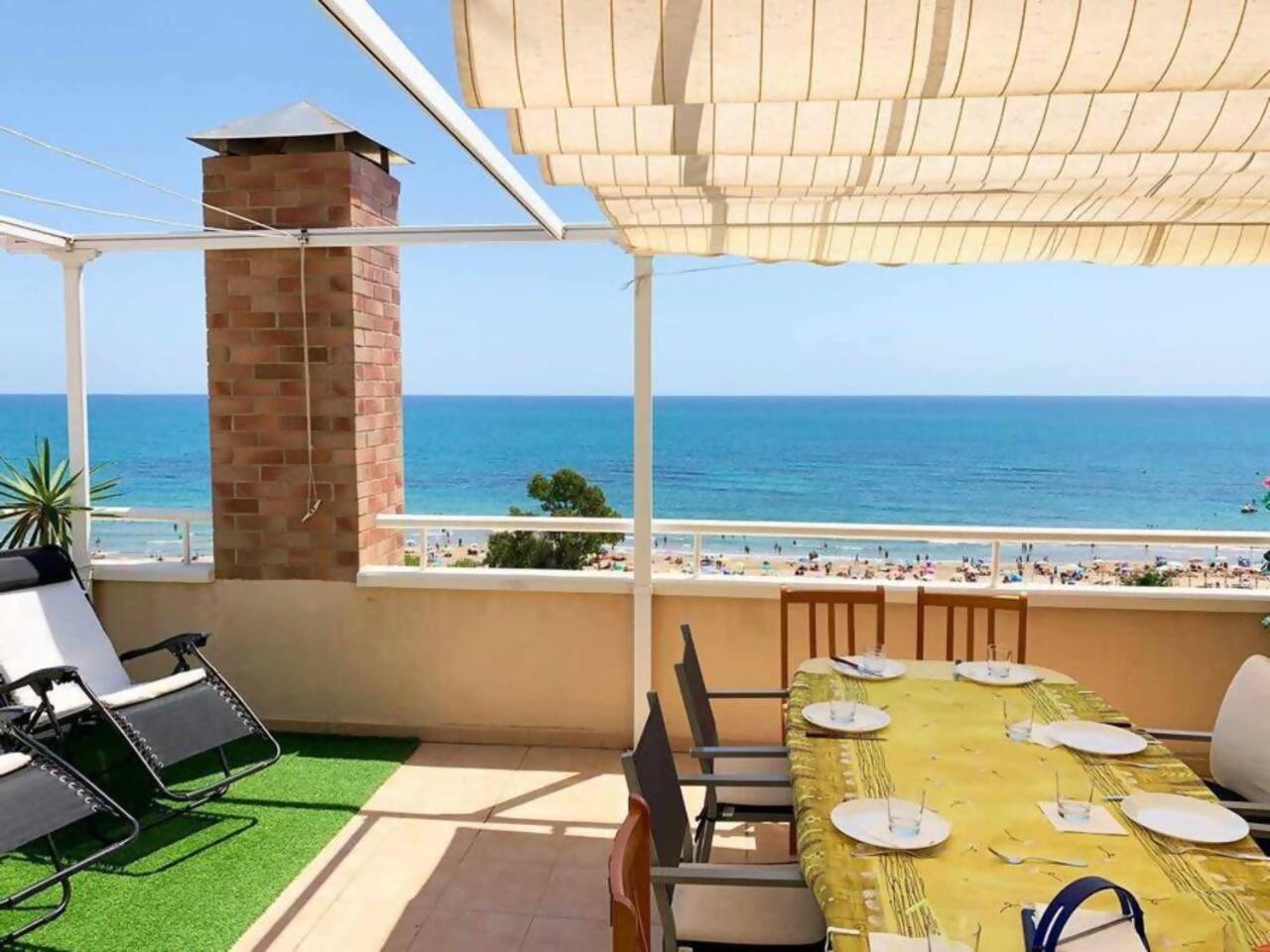 Apartamento Ayf Amaneceres Frente Al Mar Oropesa del Mar Exterior foto
